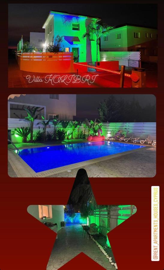 Villa Kolibri- Mythical Sands Paralimni Exterior foto